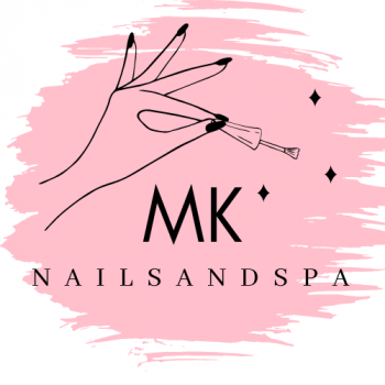 logo MK Nails and Spa 